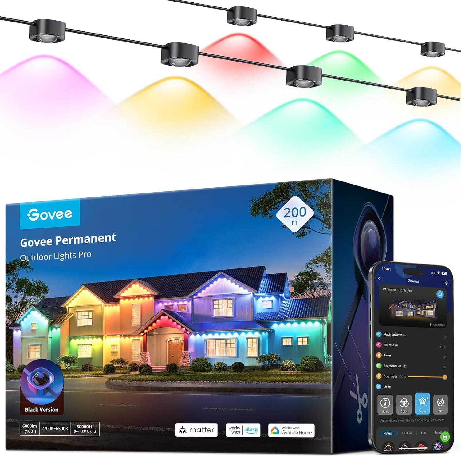 Govee Permanent Outdoor Lights Pro for $459.99 Shipped