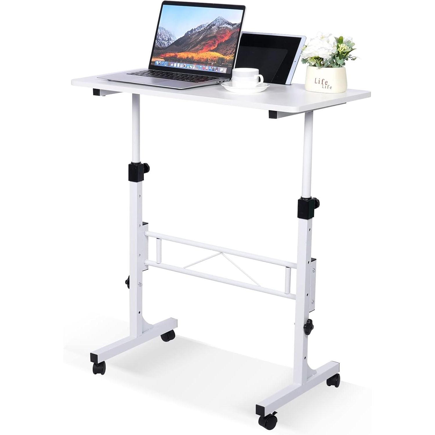 Portable Adjustable Height Standing Desk for $34.19 Shipped