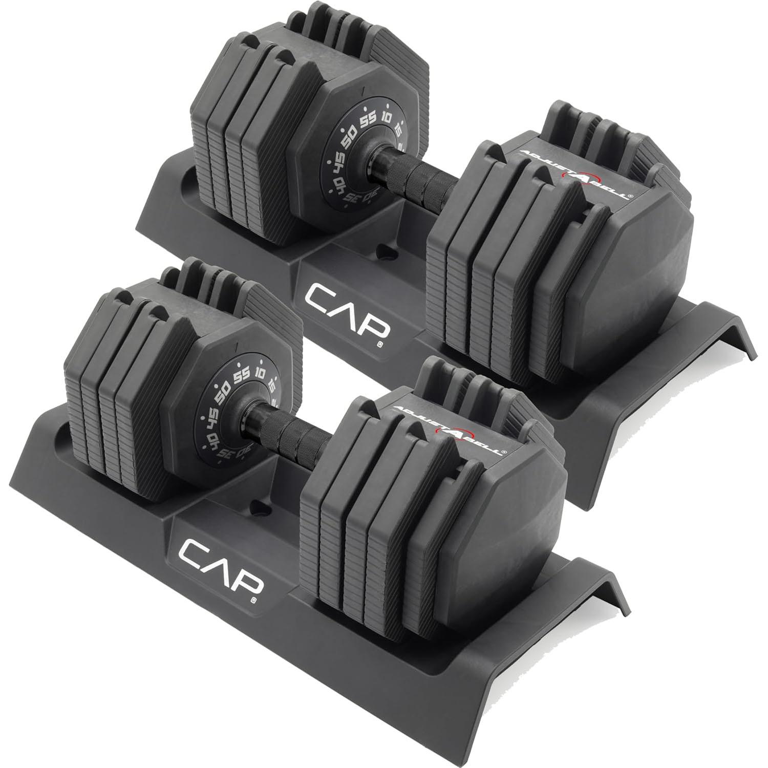 CAP Barbell Adjustable Hex Dumbbell Weights for $191.99 Shipped