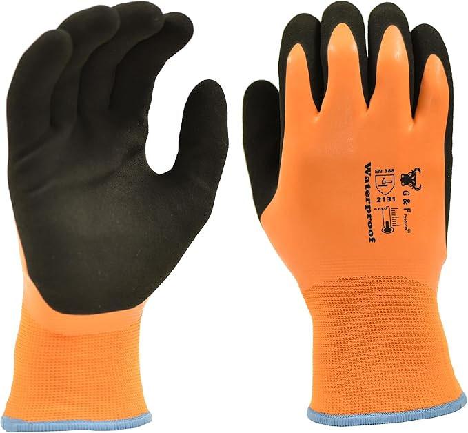 GF Waterproof Double Coated Gloves for $5.96