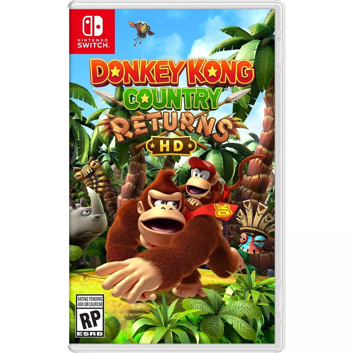 Donkey Kong Country Returns HD Nintendo Switch for $29.99