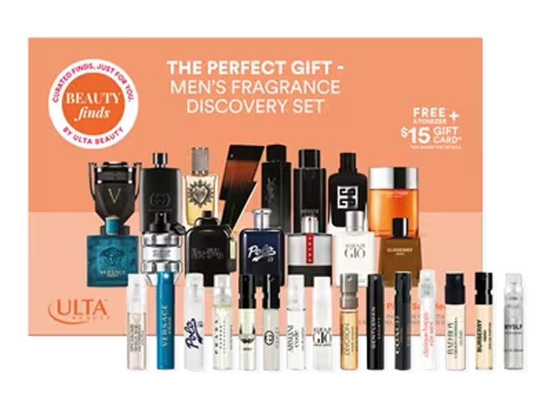 Ulta Beauty Mens Fragrance Discovery Set for $19.50