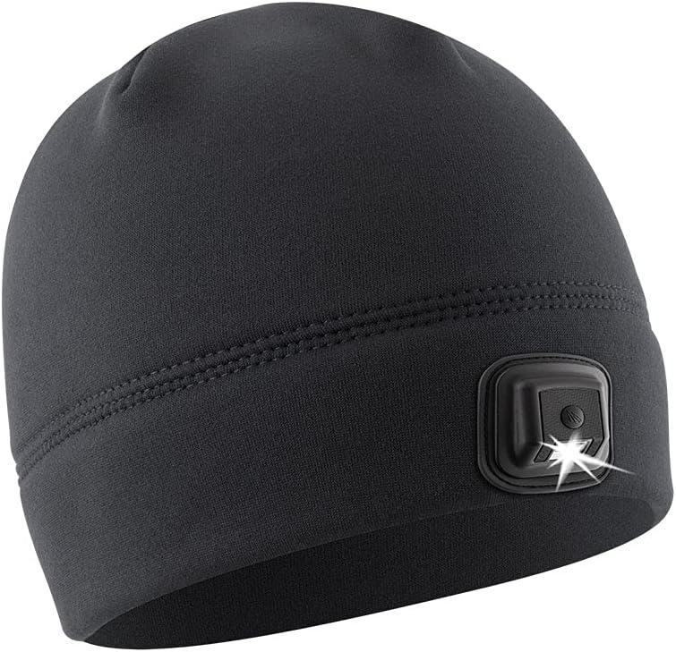 Powercap LED Hat Light Fleece Beanie for $9.94