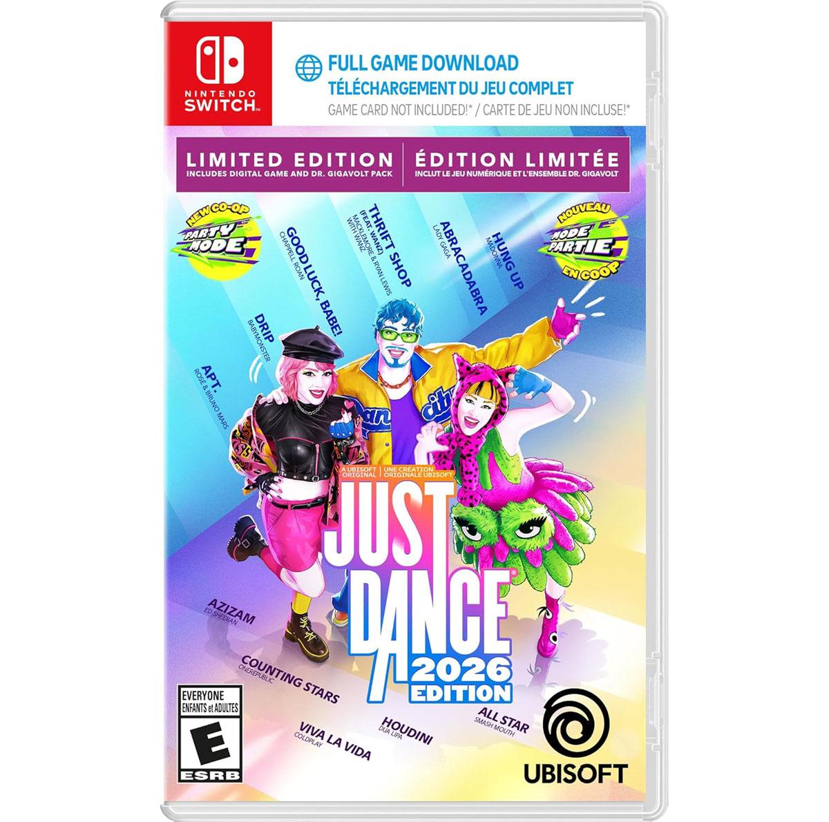 Just Dance 2026 Edition Nintendo Switch for $29.99