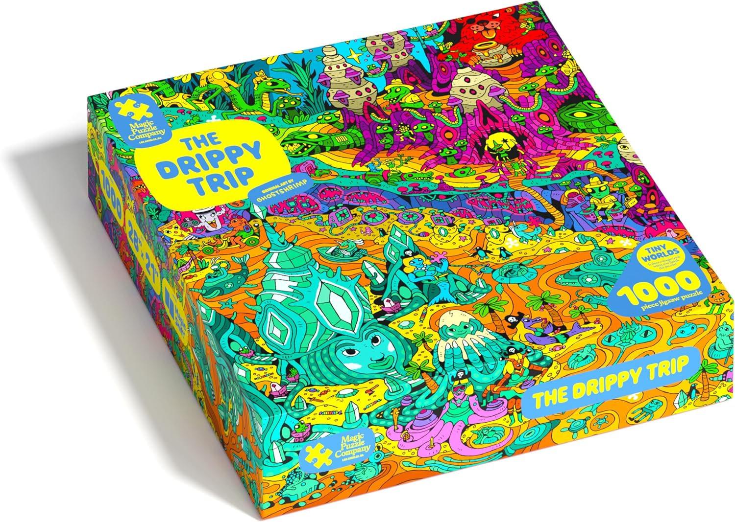The Drippy Trip 1000-Piece Jigsaw Puzzle for $12.49