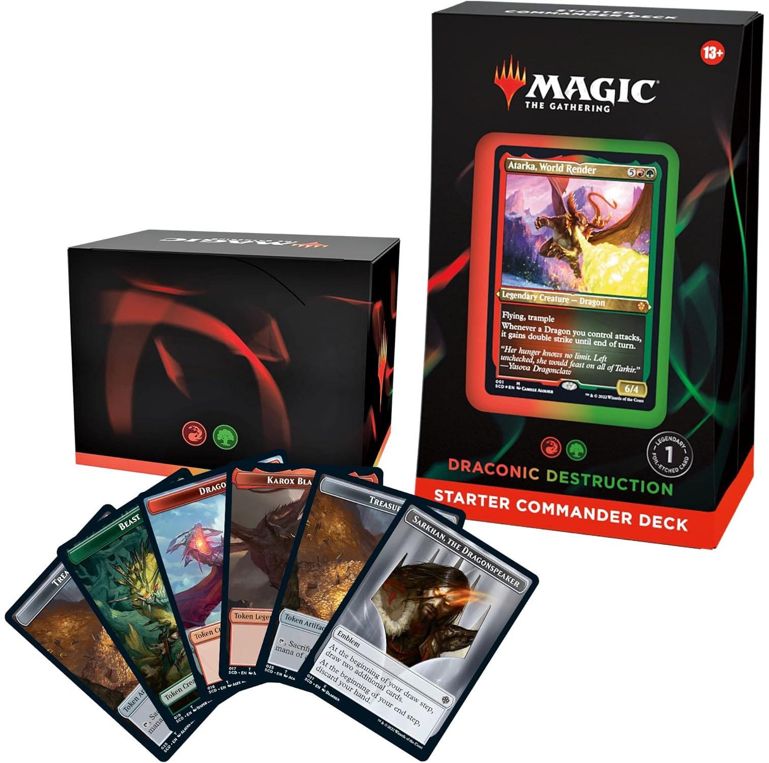 Magic The Gathering Starter Commander Deck for $25
