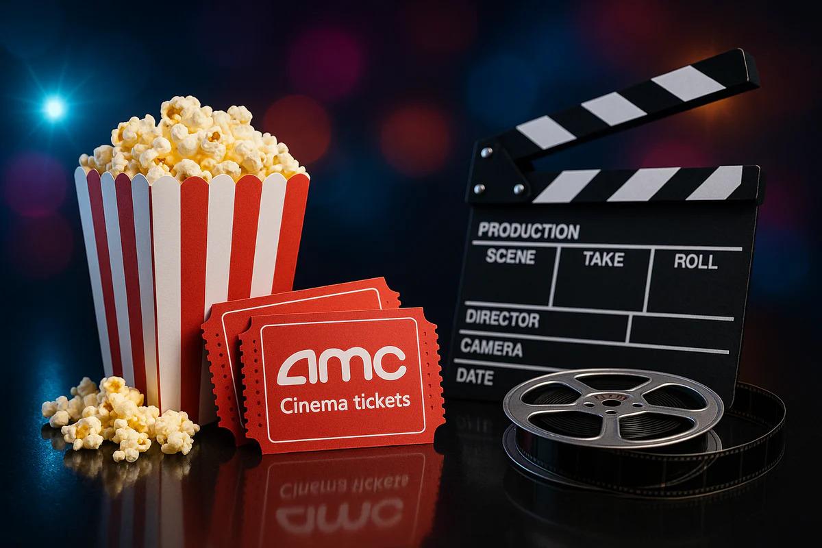 AMC Theatres 2 Tickets + Popcorn for $16.80