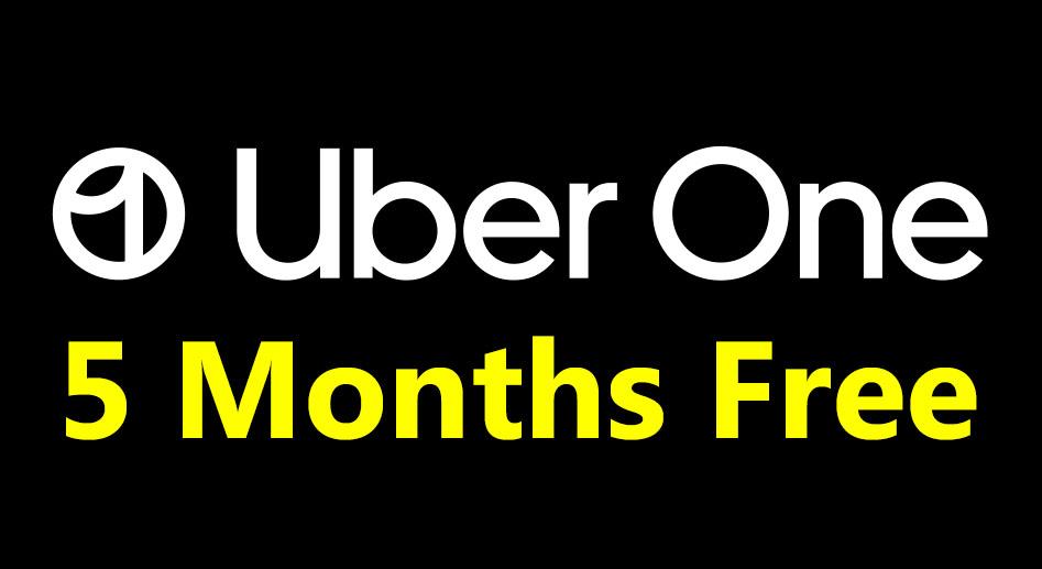 Uber One 5-Month Trial Membership for Free