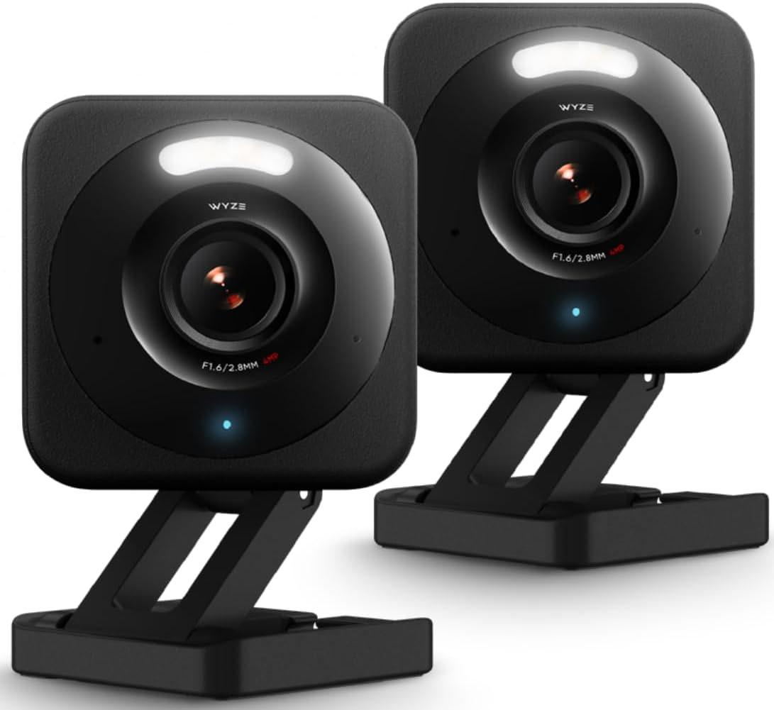 WYZE Cam v4 AI Security Camera 2 Pack for $37.98 Shipped