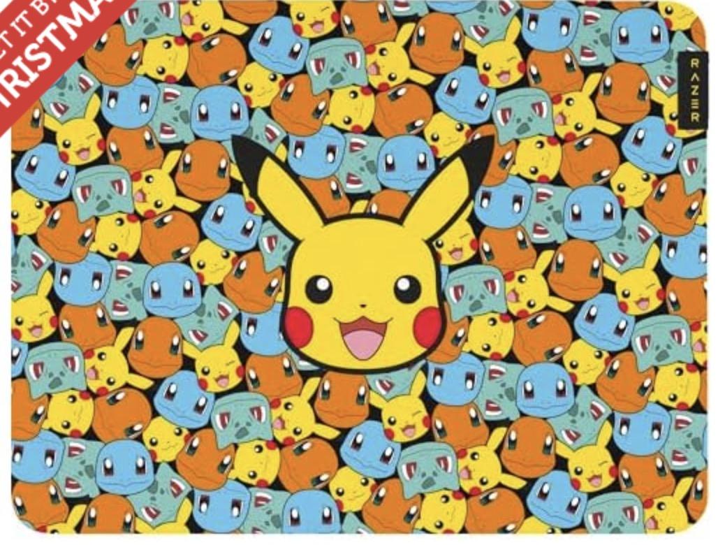 Razer Gigantus V2 Pokemon Mouse Pad for $13.99