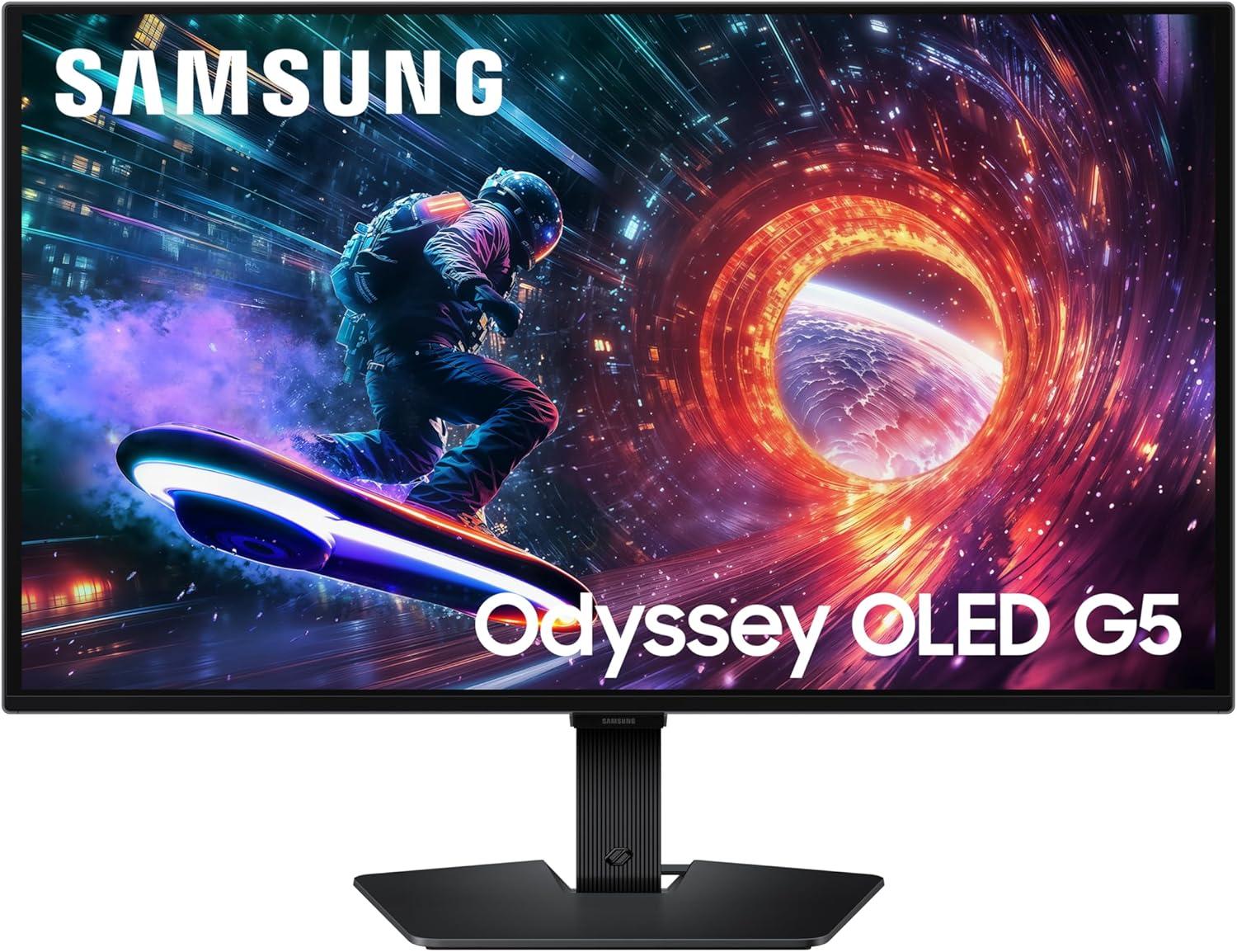 27in Samsung Odyssey OLED G50SF QD-OLED Monitor for $399.99 Shipped