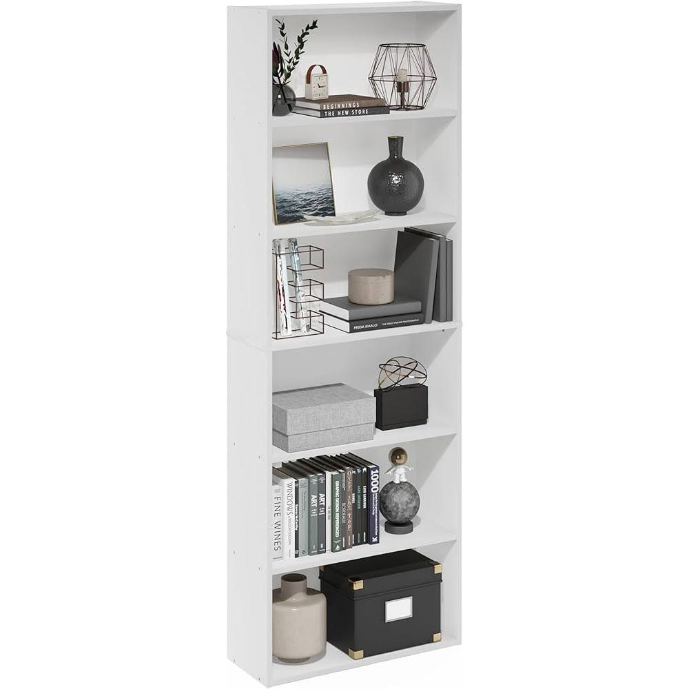 Furinno Jaya Simply Open Storage Bookcase for $25