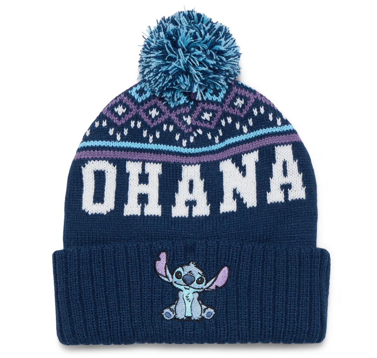 Lilo and Stitch Ohana Pom Beanie Hat for $5