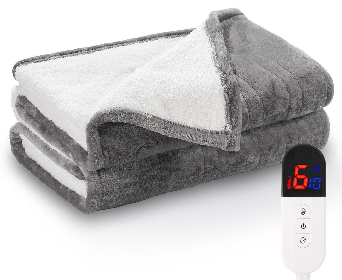 Naipo Electric Heated Blanket Throw for $25.99