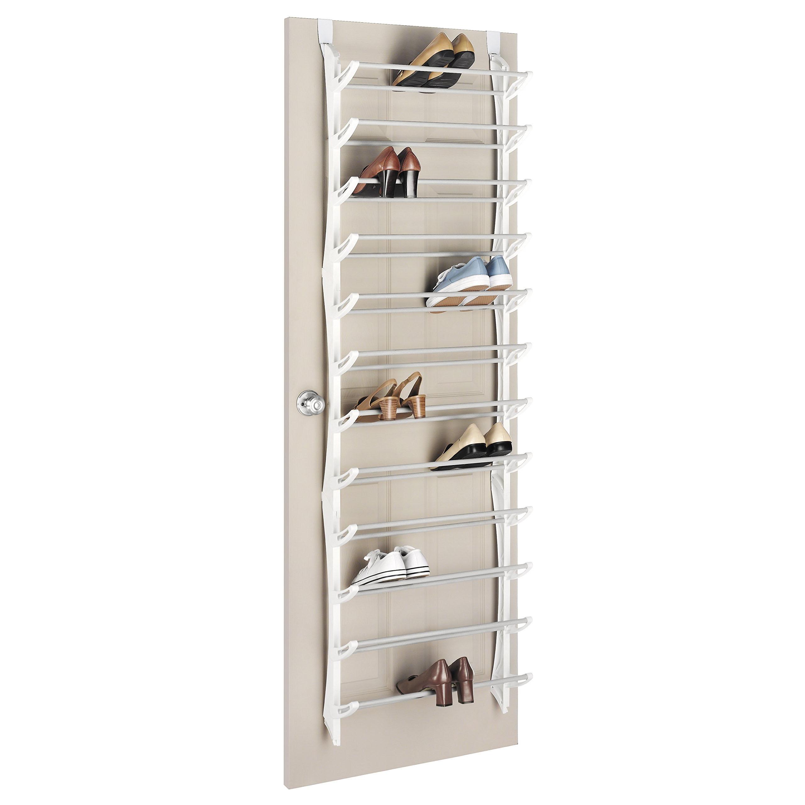 Whitmor Over the Door Shoe Rack for $7.99