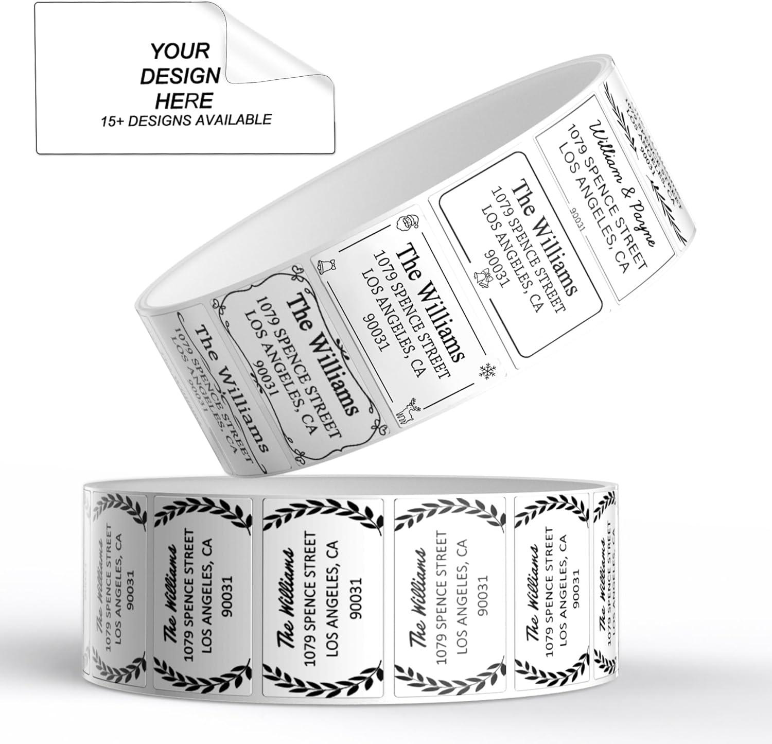 Personalized Return Address Labels 120 Pack for $2.49