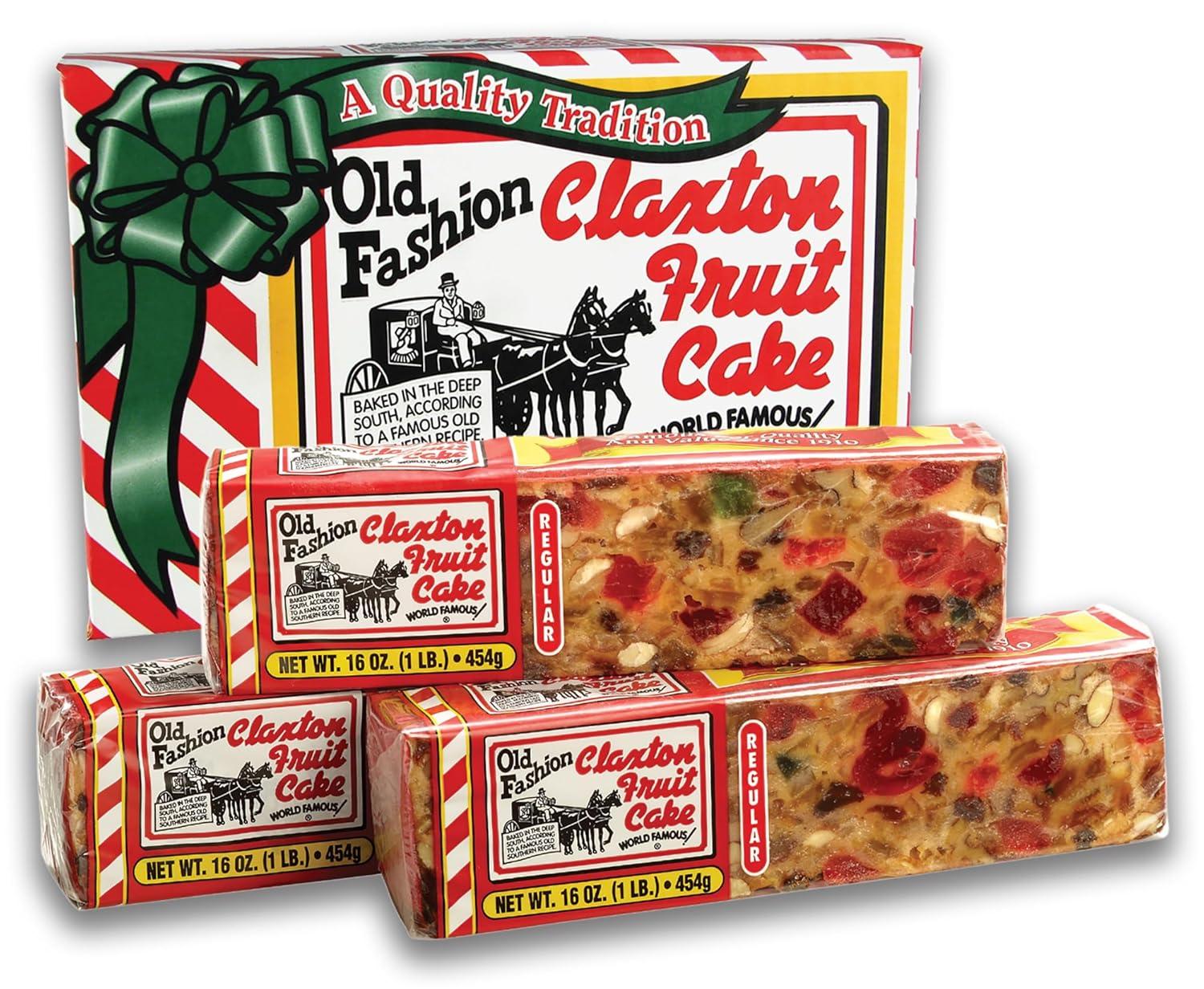 Claxton Fruit Cake 3 Pack for $10.98