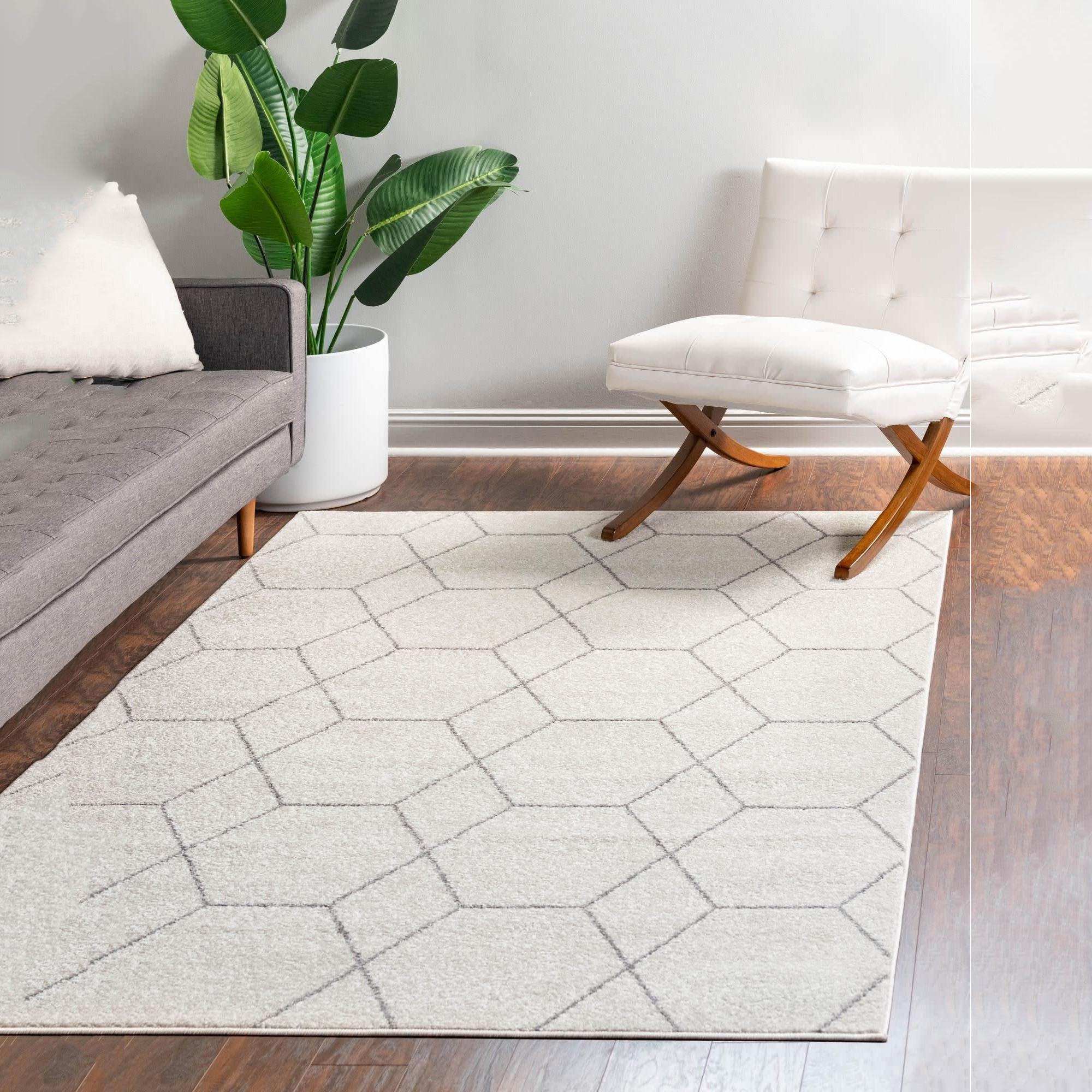 Unique Loom Trellis Frieze Collection Area Rug for $26.99