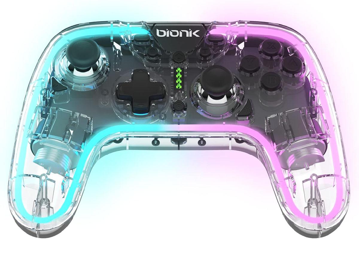Bionik NeoGlow Nintendo Switch Controller for $25.50