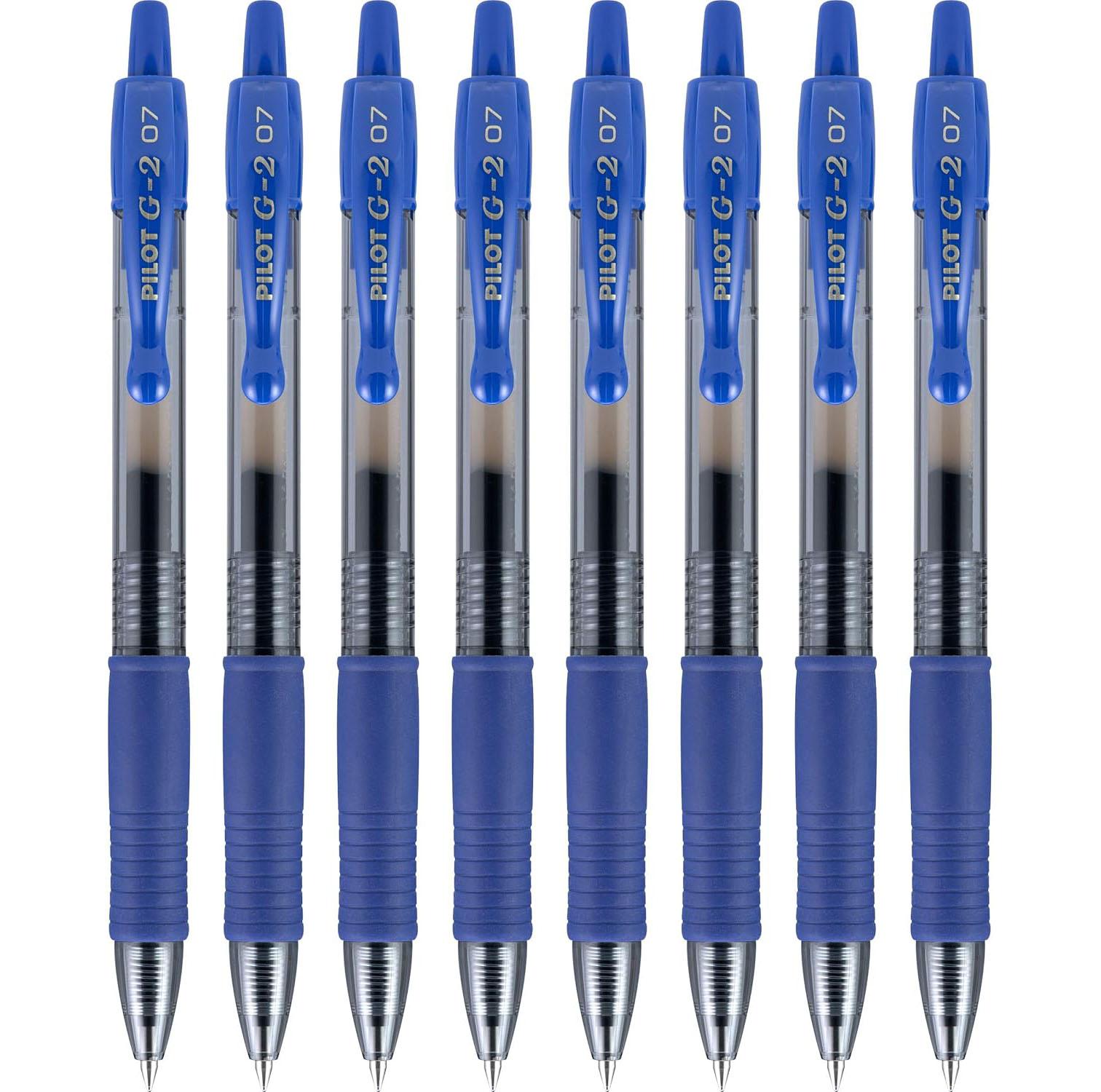 Pilot G2 Premium Gel Roller Pens 8 Pack for $5.46