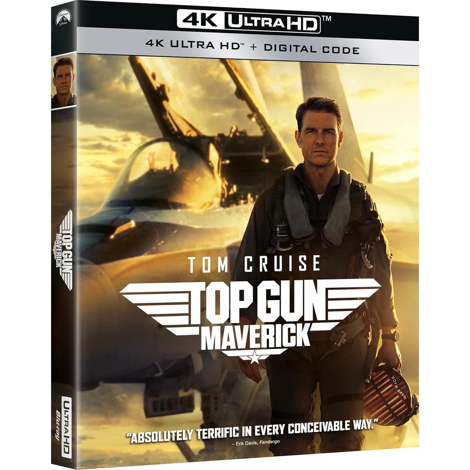 Top Gun Maverick 4K UHD for $12.46