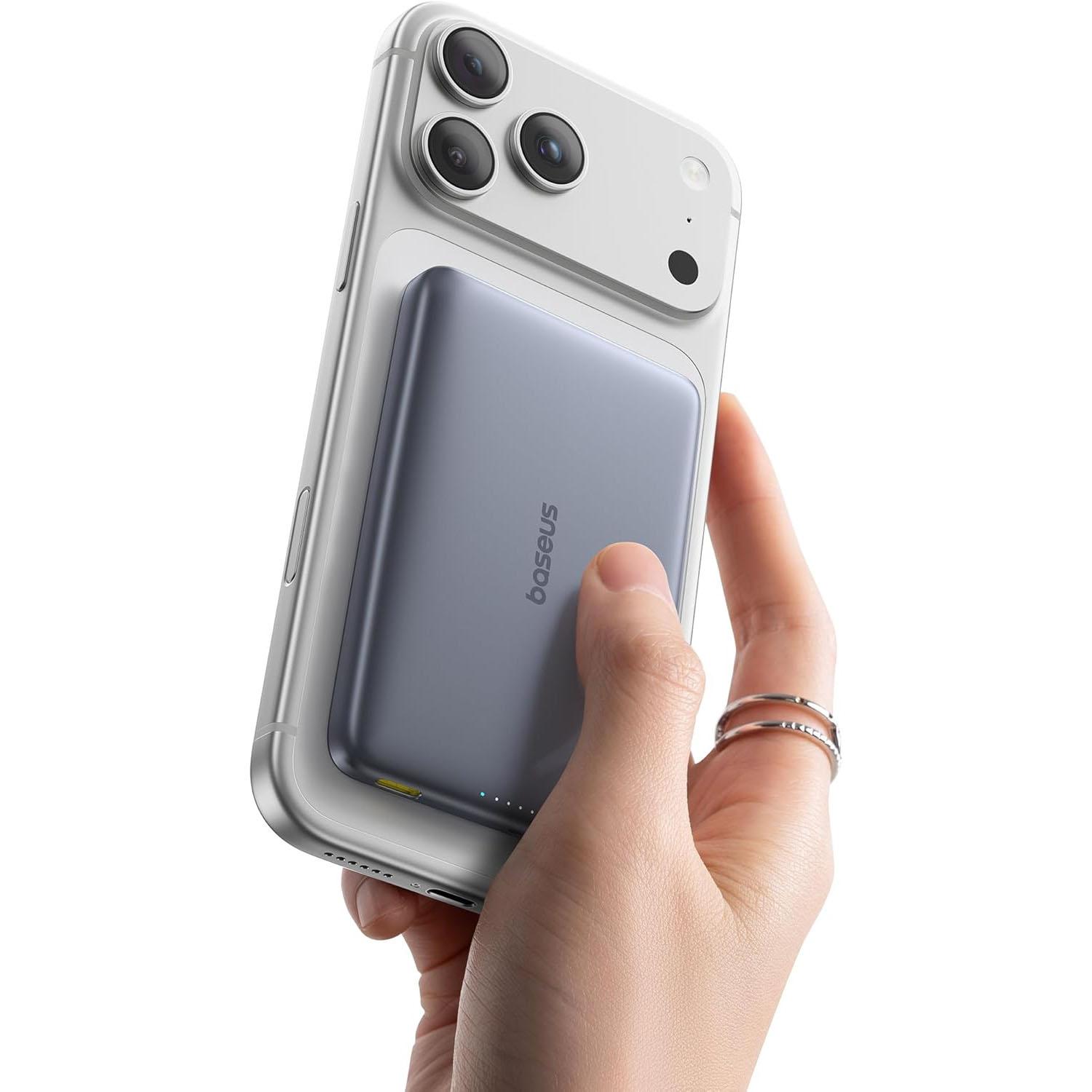 Baseus 10000mAh Picogo Qi2 Ultra Slim Charger for $23.99 Shipped