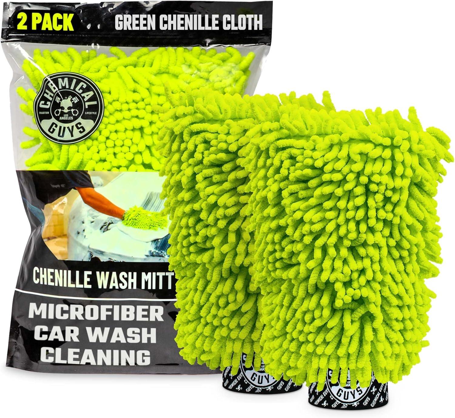 Chemical Guys Chenille Premium Scratch-Free Microfiber Wash Mitt for $11.10
