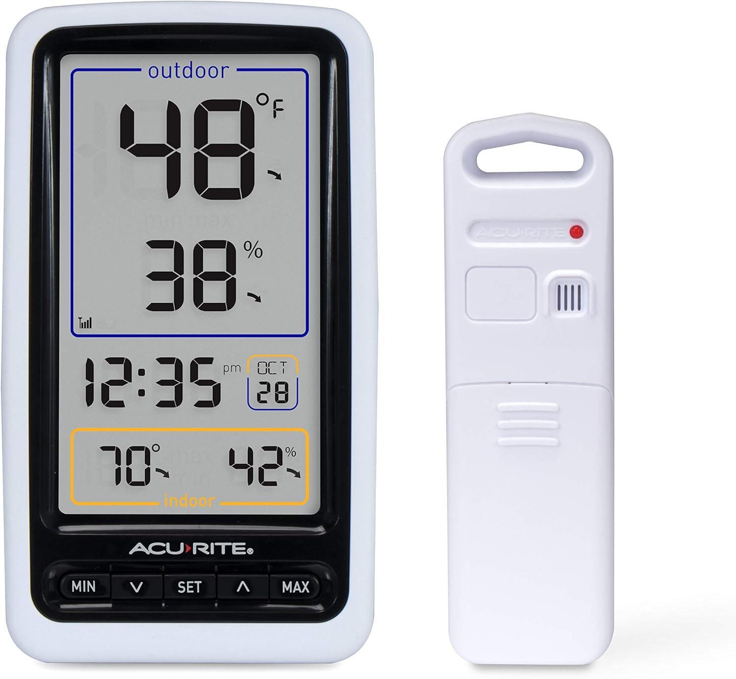 AcuRite Wireless Thermometer for $18.99