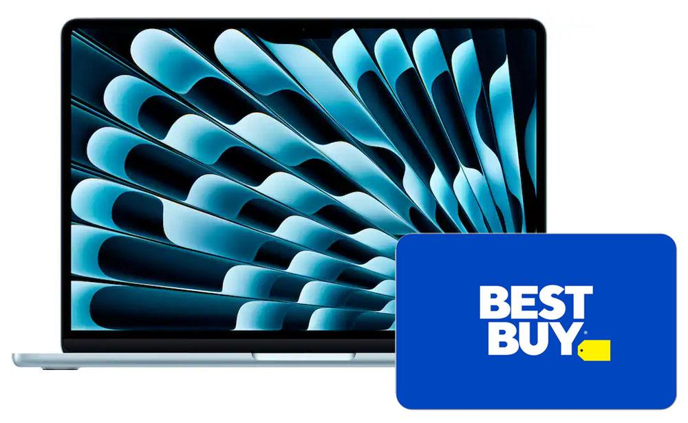 Apple MacBook Air 13.6in M4 Notebook Laptop + $25 GC for $749 Shipped