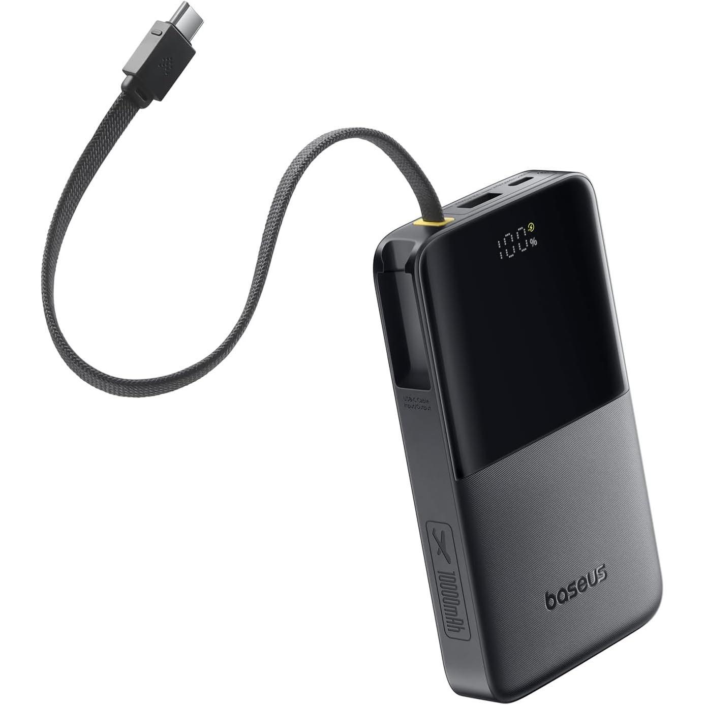 Baseus 10000mAh Compact Power Bank for $10.99