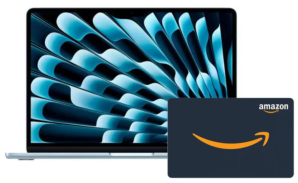 Apple MacBook Air 13.6in M4 Notebook Laptop + $25 Amazon GC for $749 Shipped