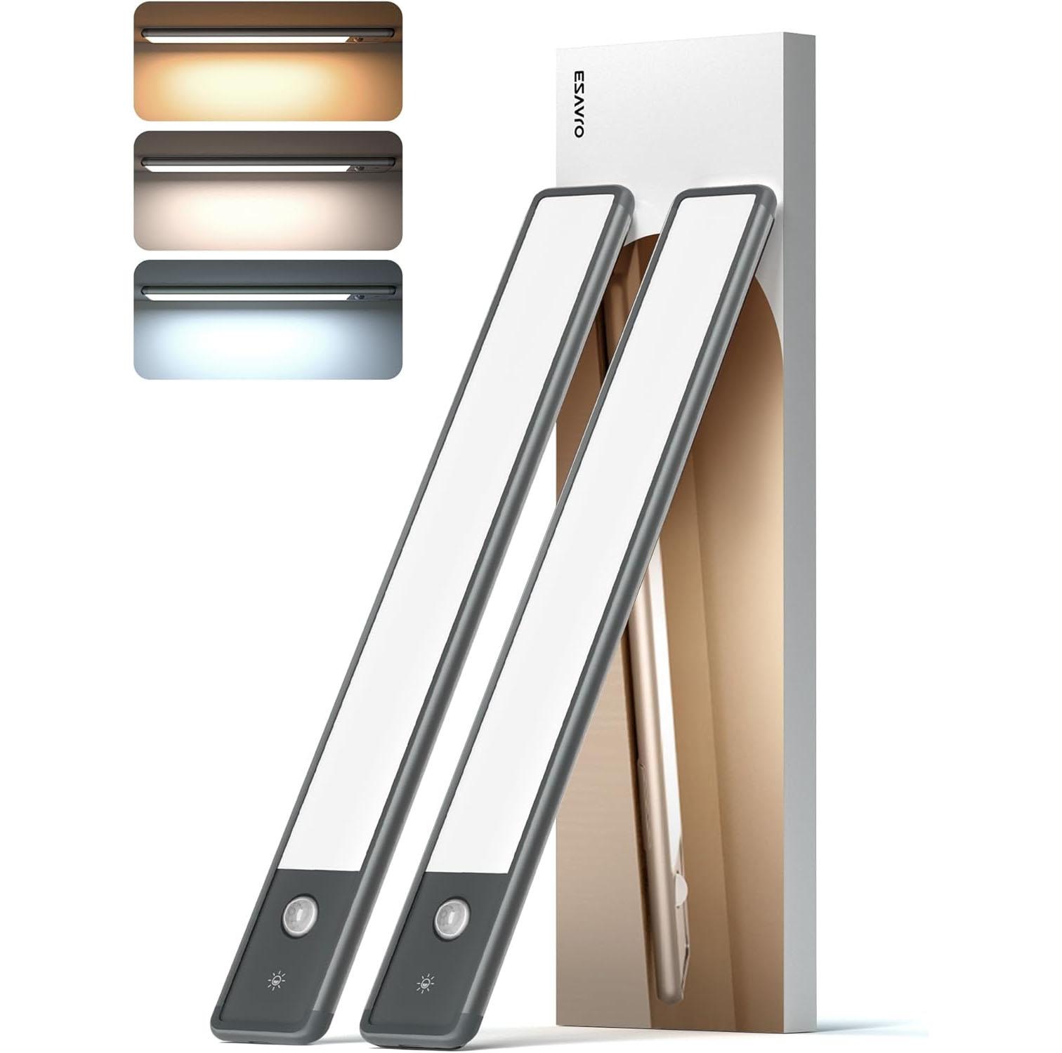 Ezvalo 16.5in Under Cabinet Lighting 2 Pack for $13.99