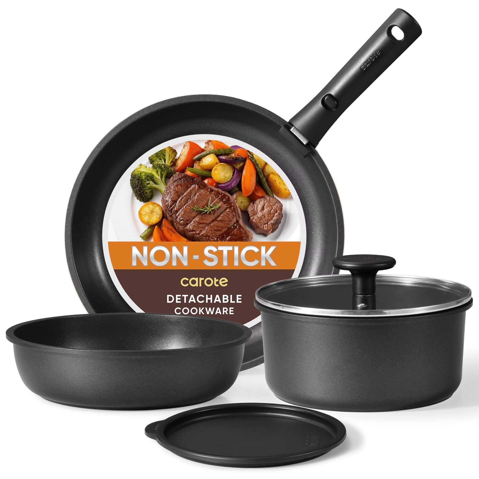 Carote Pots and Pans Nonstick Cookware Set Deals