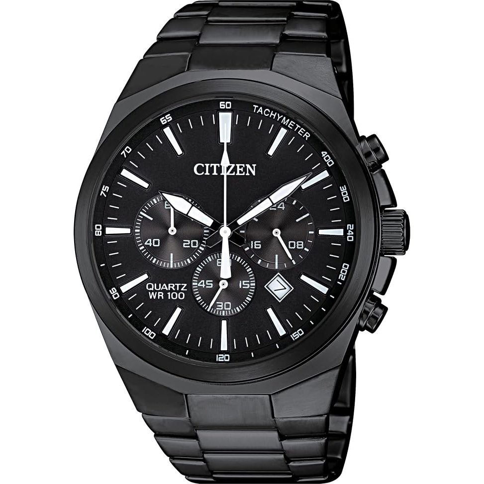 Citizen Quartz Stainless Steel Mens Watch for $135 Shipped