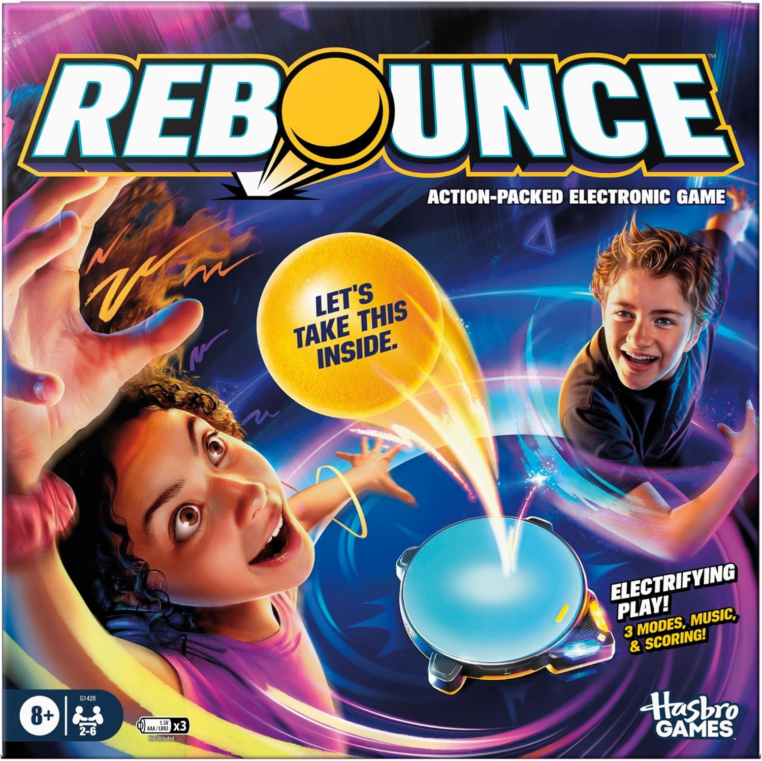 Rebounce Electronic Action Hasbro Game for $10.71