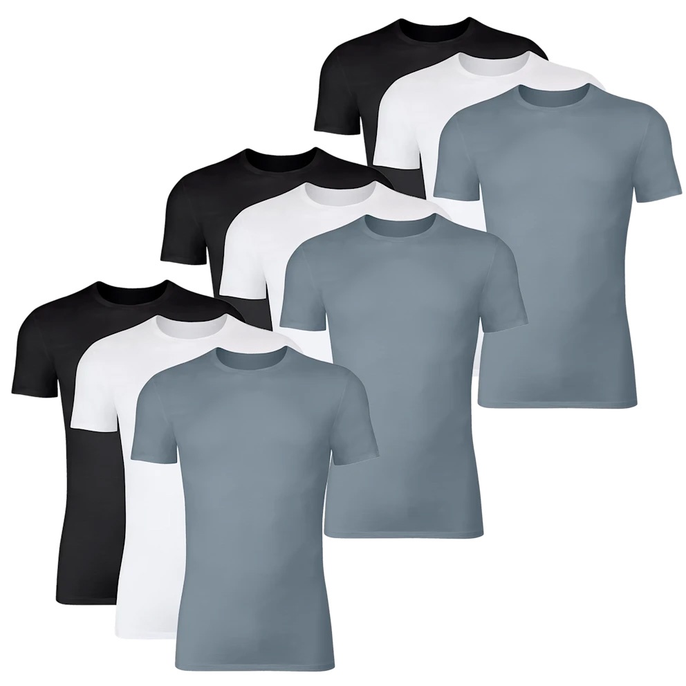 Hanes Originals SuperSoft Crewneck T-Shirts 9 Pack for $19.99 Shipped