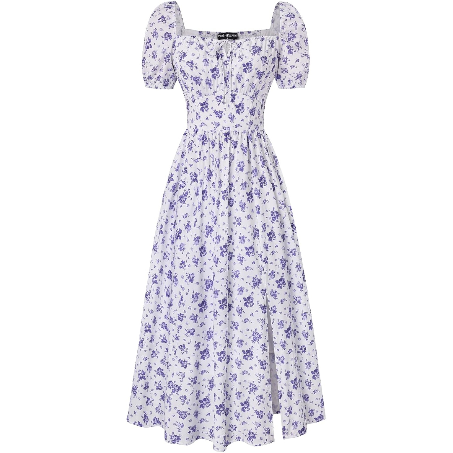Scarlet Darkness Floral Corset Dress for $10.19