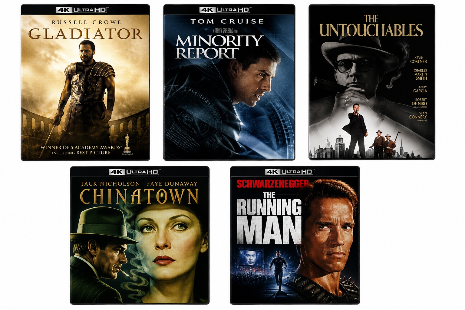 Paramount 5 Movie Films Bundle for $10