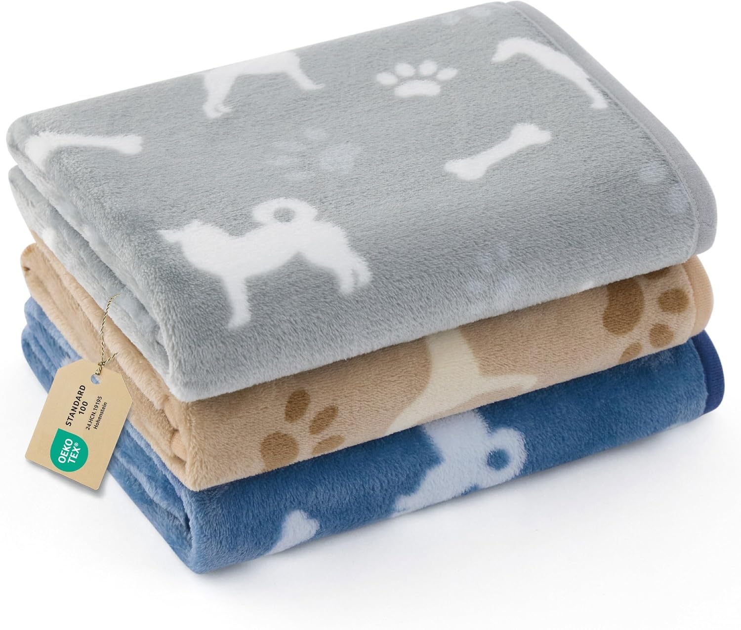 Bedsure Dog Blanket 3-Pack for $5.99