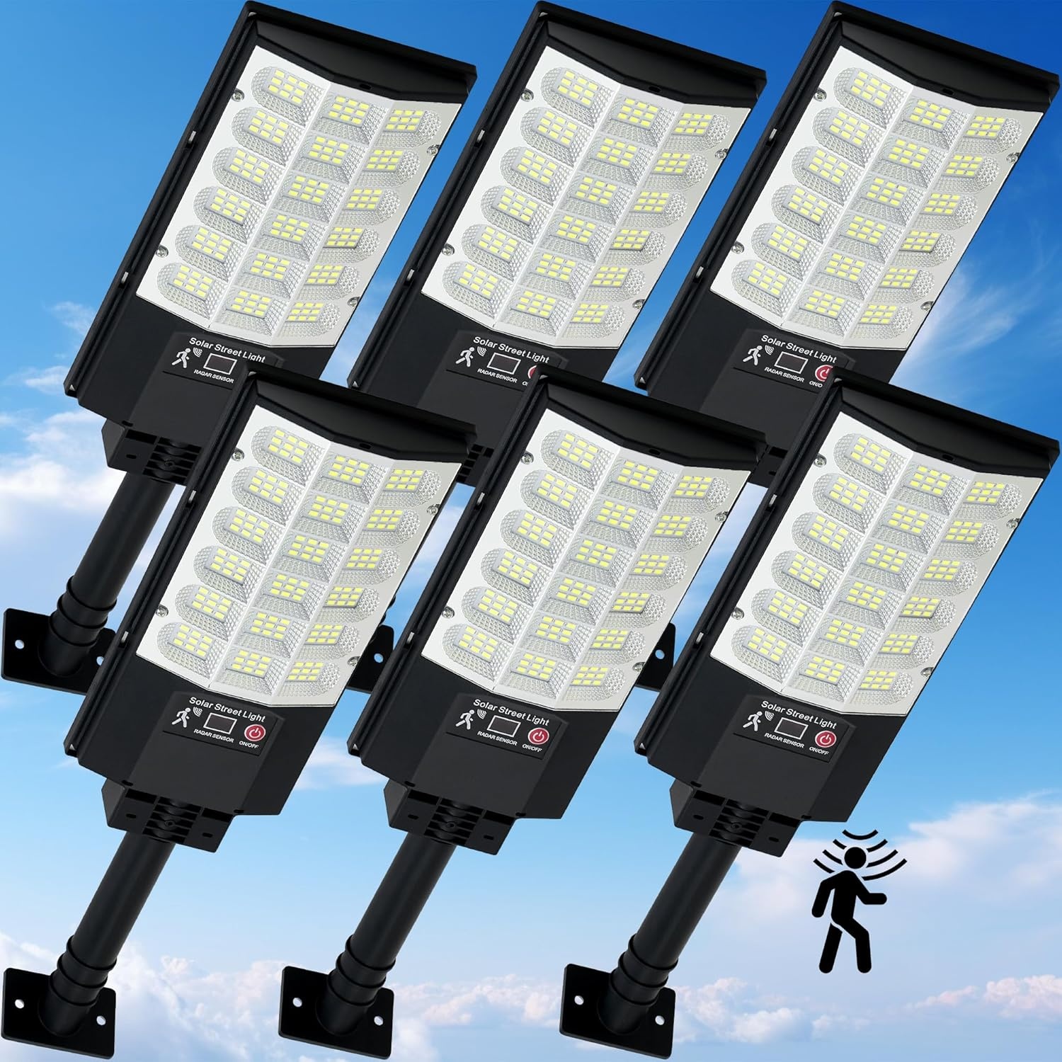 TFKK Solar Street Outdoor Lights for $49.99 Shipped