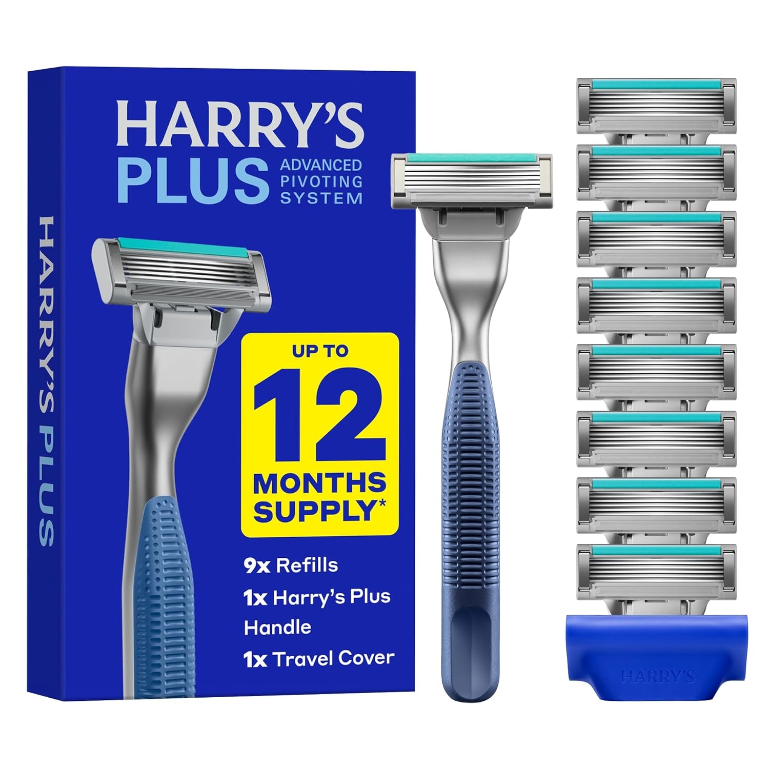 Harrys Plus Razor and Blade Value Pack for $17.02