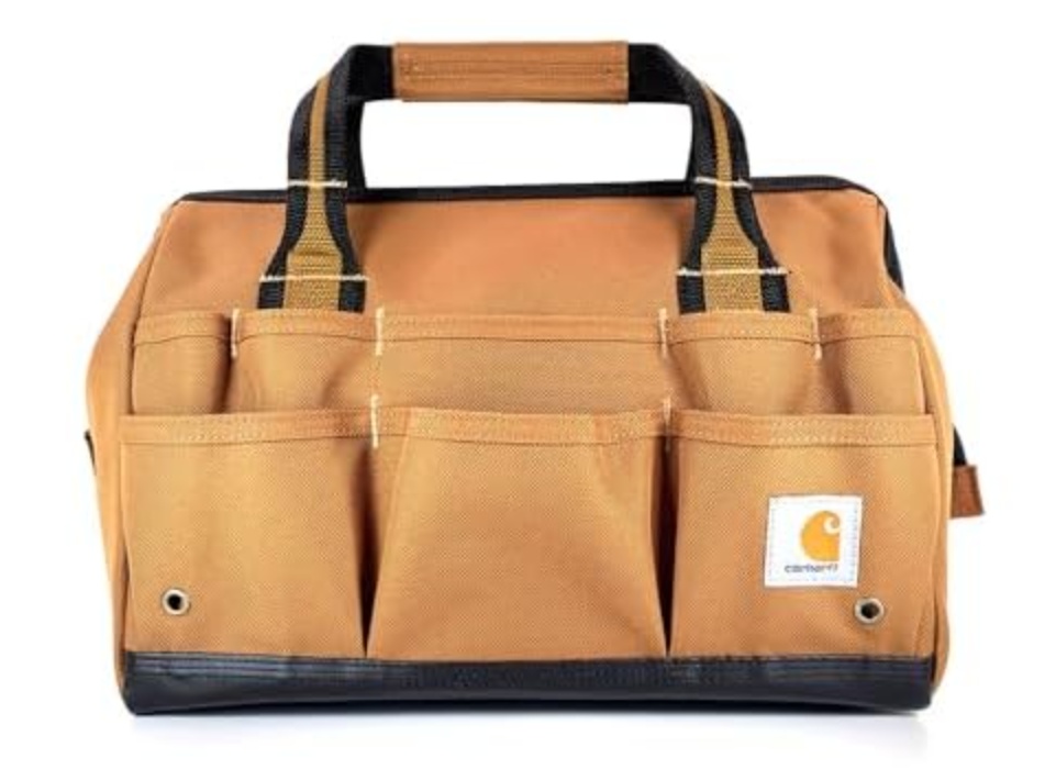 Carhartt Gear 14in 25 Pocket Heavyweight Tool Bag for $29.99