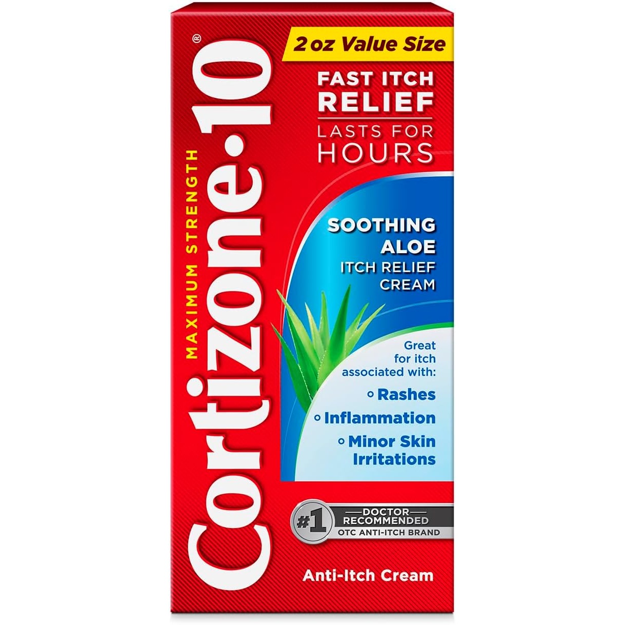 Cortizone-10 Soothing Aloe Itch Relief Cream for $4.38