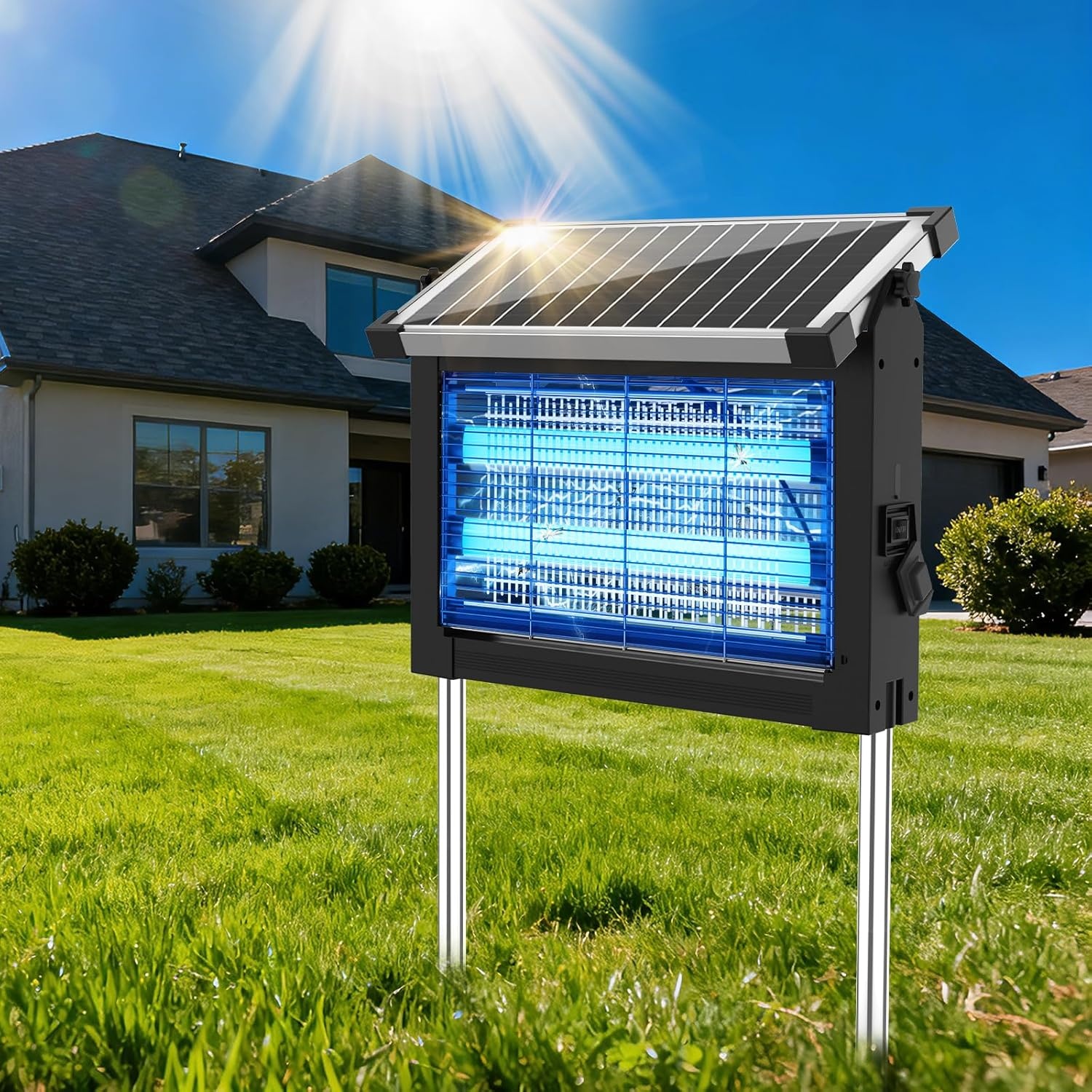 OnBeam Solar Outdoor Bug Zapper for $39.99 Shipped
