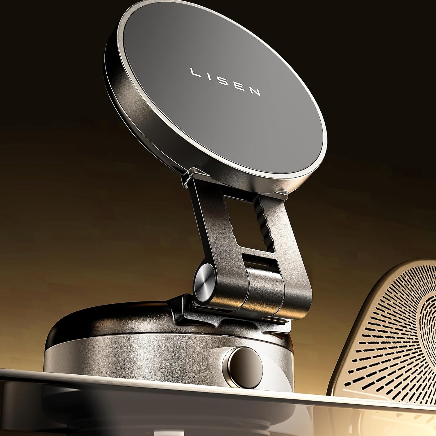 iPhone Lisen Car MagSafe Electric Vacuum Suction Phone Holder for $9.89