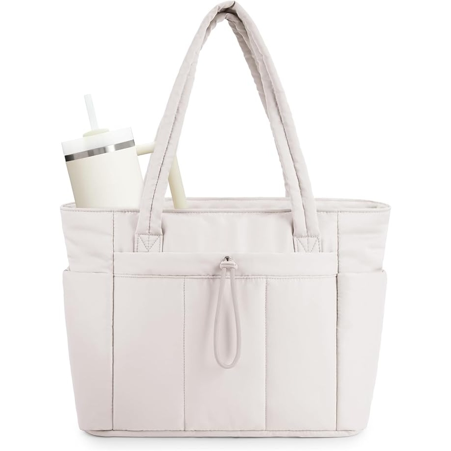 Wandering Nature Tote Puffy Handbag for $15