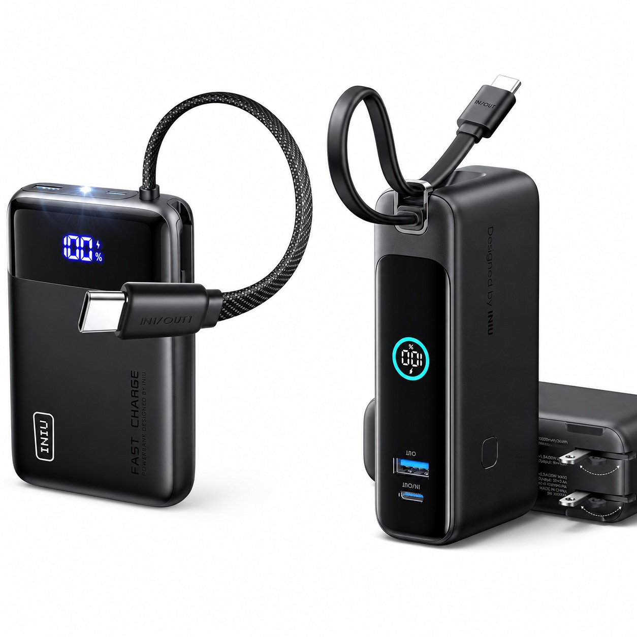 Iniu 20000mAh Mini Battery + 10000mAh Travel Power Bank for $32.99 Shipped