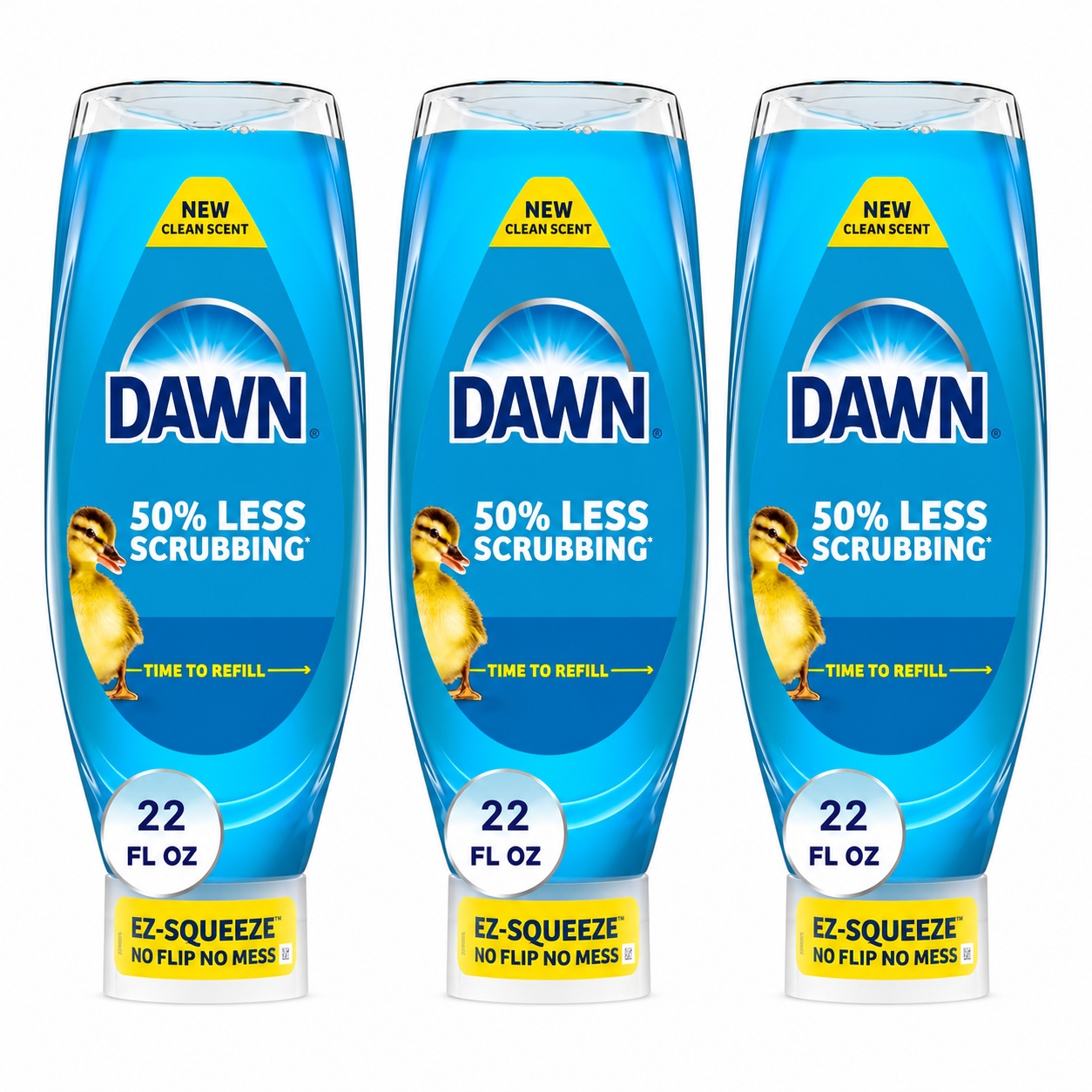 Dawn EZ-Squeeze Ultra Dishwashing Dish Soap 3 Pack for $7.97