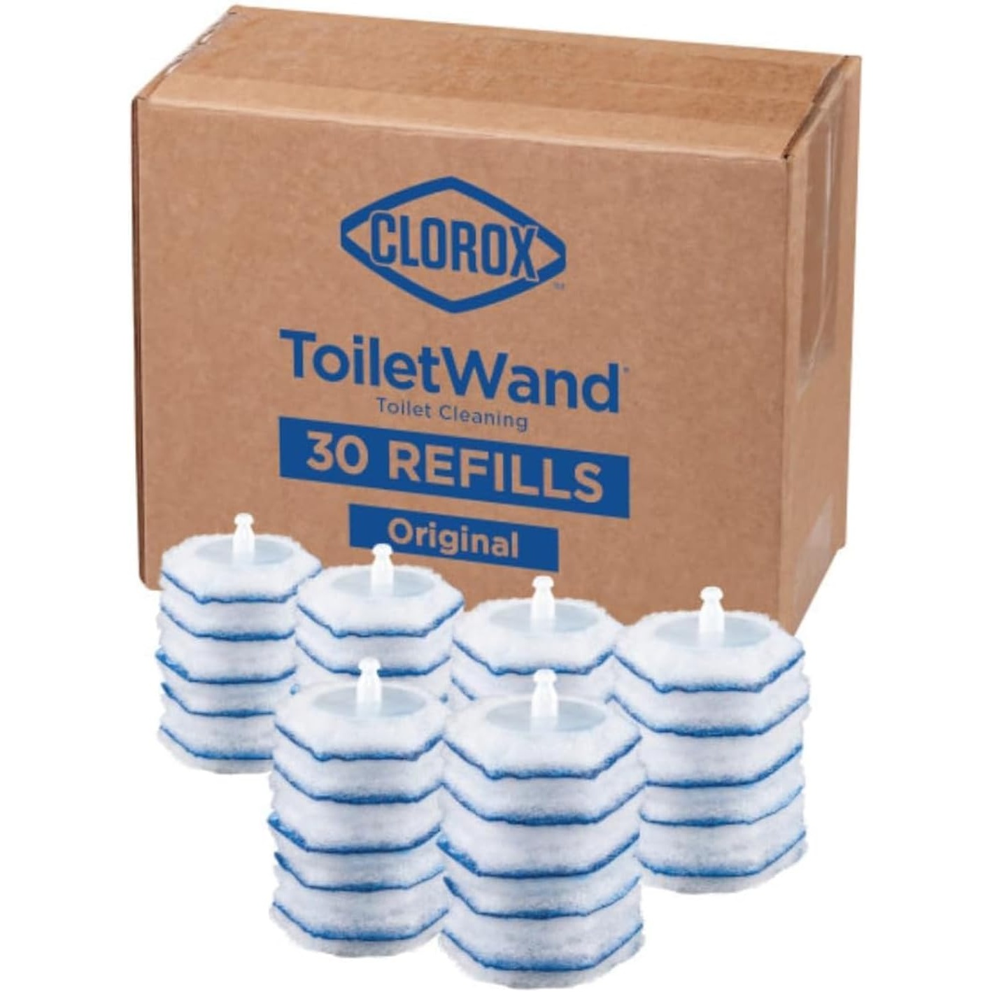Clorox ToiletWand Disposable Toilet Cleaner Refills 30 Pack for $12.14