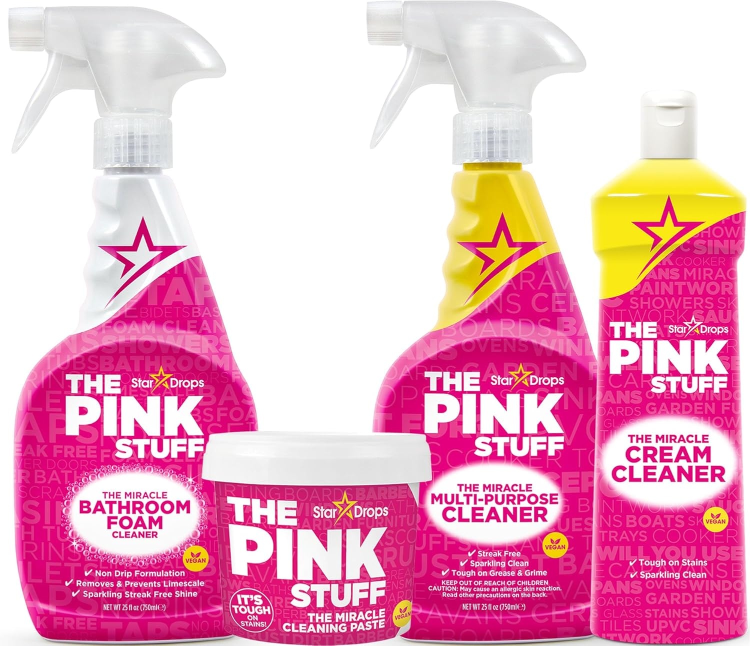 The Pink Stuff Miracle Cleaning Ultimate Bundle for $10.61